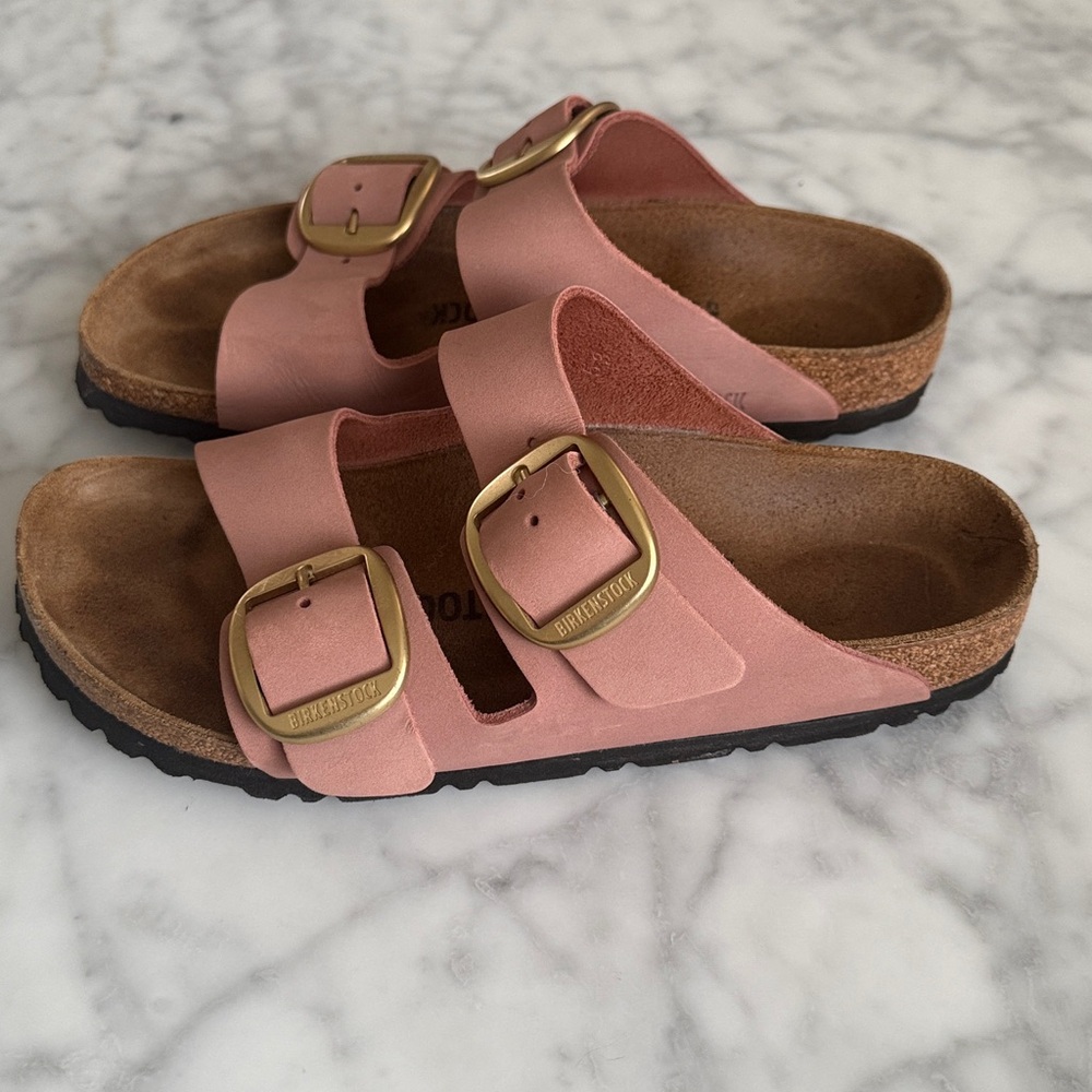 Birkenstock Arizona Big Buckle in Old Rose